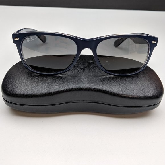 Ray-Ban Blue Sunglasses with Black Lenses - Picture 3 of 15